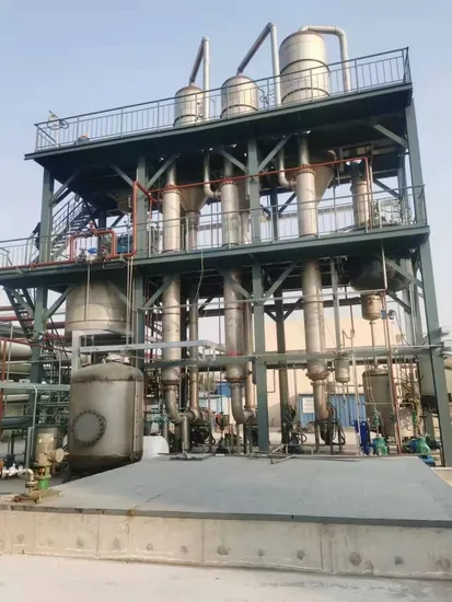 牛乳用流下膜真空晶析装置、シングルダブルマルチエフェクト工業用エバポレーター